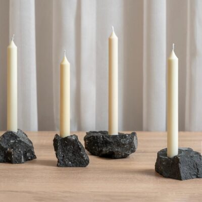 Organic Shapes Candle Holders